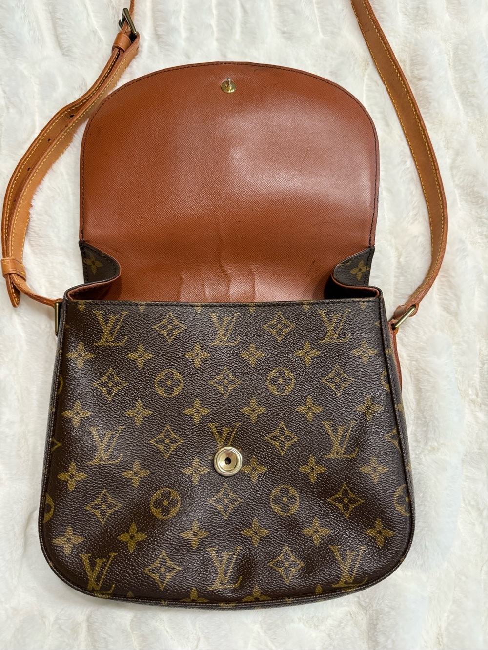 Louis Vuitton Brown Monogram Saint Cloud Crossbody - Picture 3 of 15
